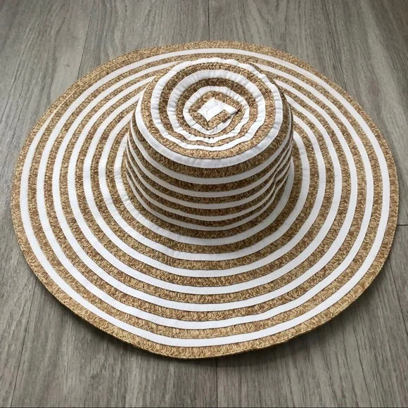 Augus T. Straw Cap SOFT FLOPPY. ALL LINEN.  RARE ONE ??❣️❣️❣️❣️❣️ August Hat Company main image 4
